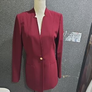 Calvin Klein Deep Red Women's Jacket